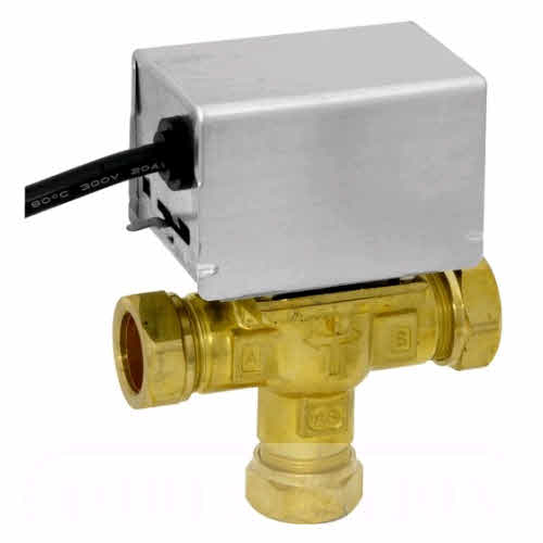 Honeywell Motorised Valves | Actuators - HONEYWELL V4073A1039 22mm MID ...